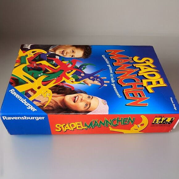 Stapel Mannchen Ravensburger Game 2004 Stacrobats German Edition Complete - Picture 3 of 9